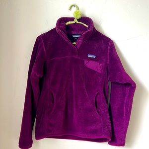 Patagonia fleece snap t